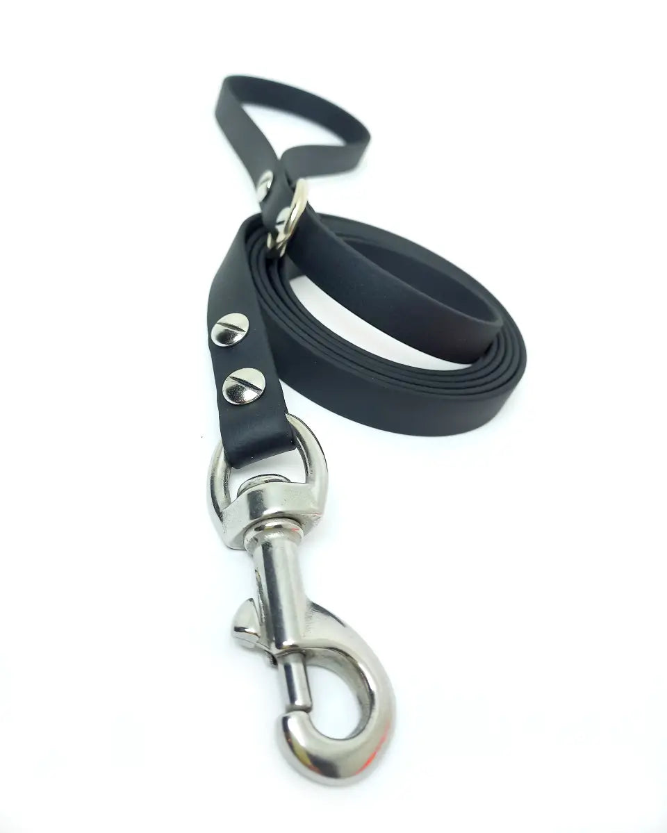 correa para pasear perros color negro